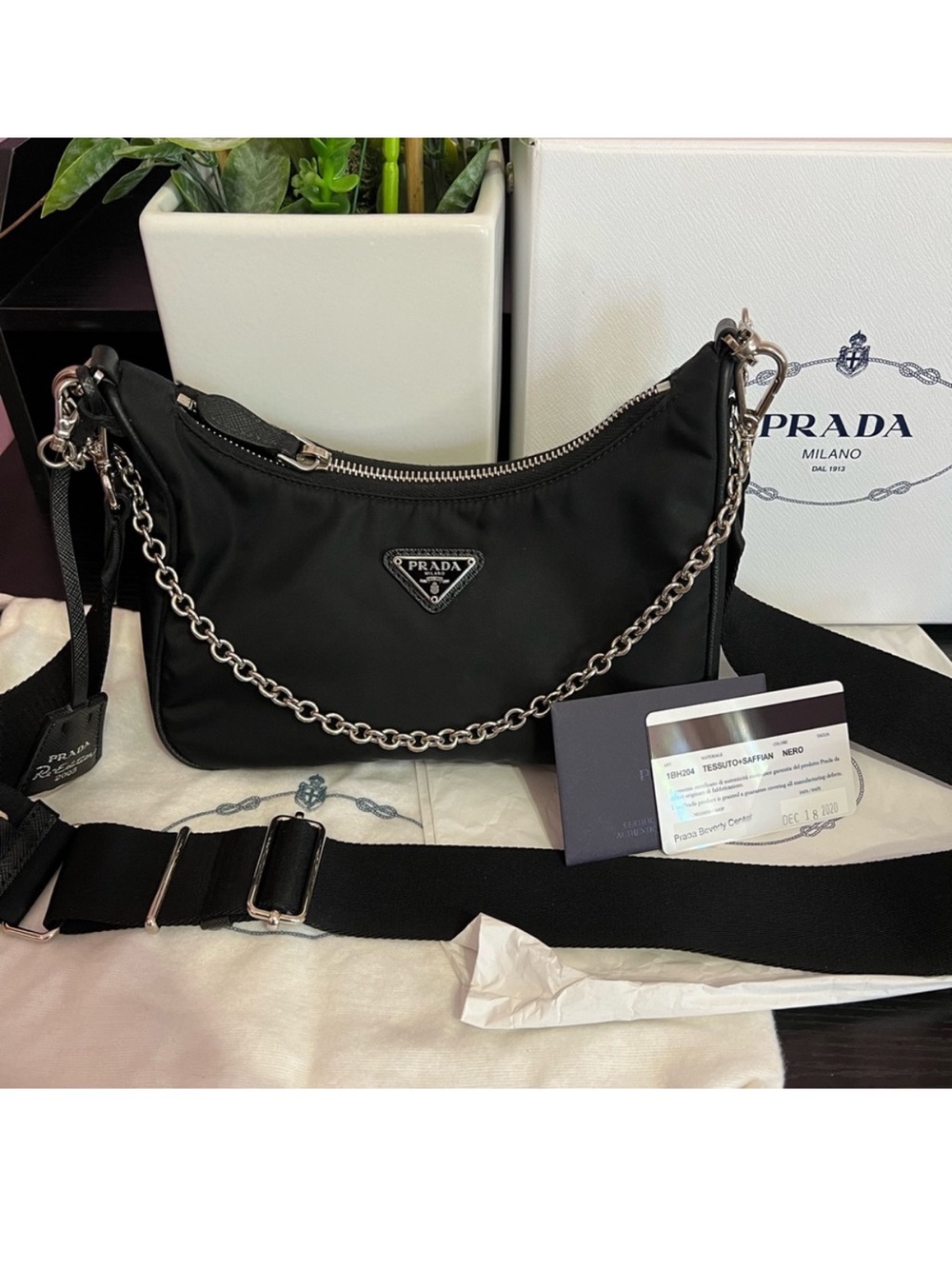 Prada Black Nylon bag